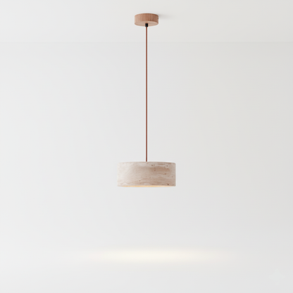 Zelqui TerraCyl, Modern Stone Pendant Light