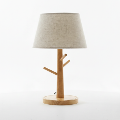 Zelqui LumoNordic, Wood & Linen Ambient Lamp